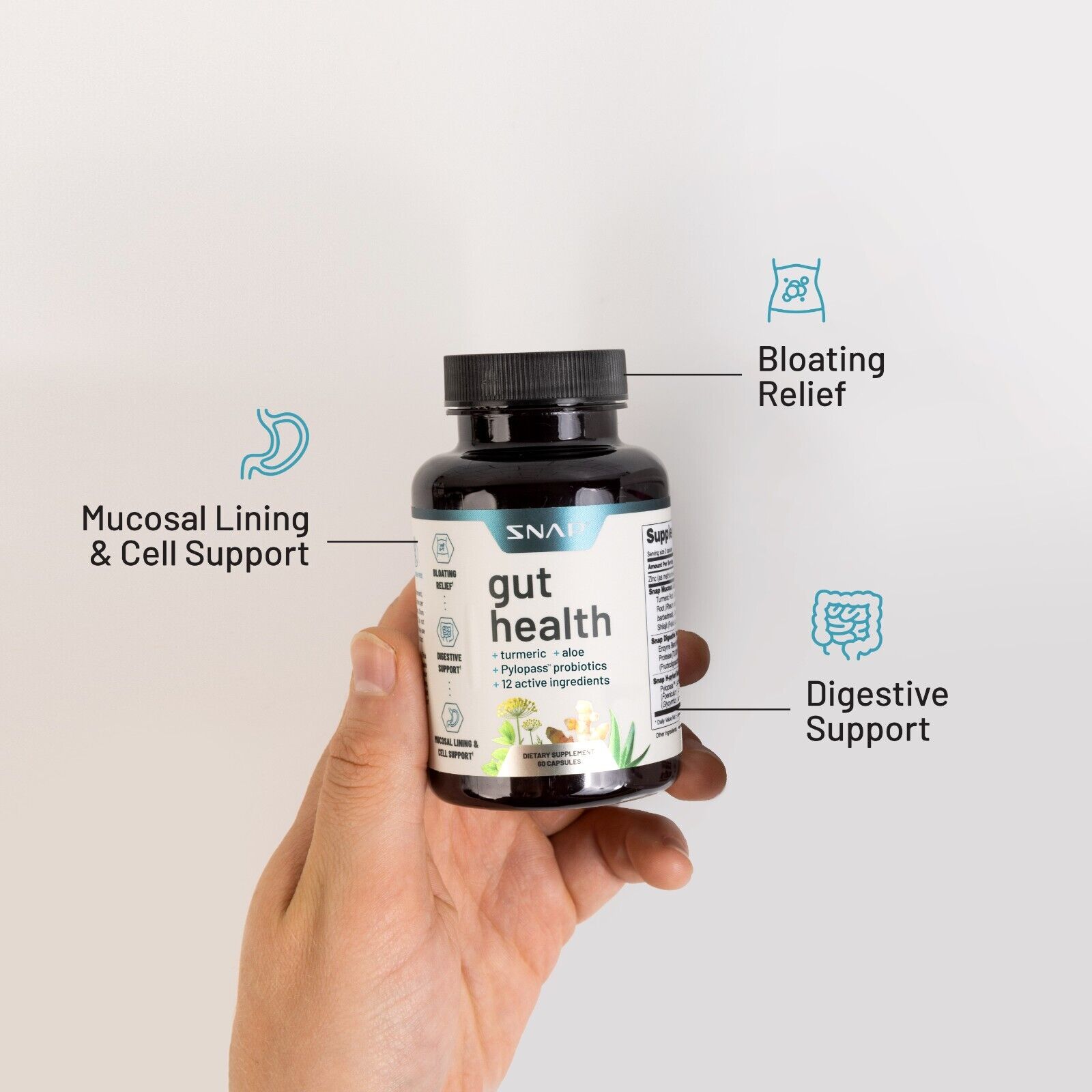 Digestive Enzyme Capsules for Gut Health Relief
