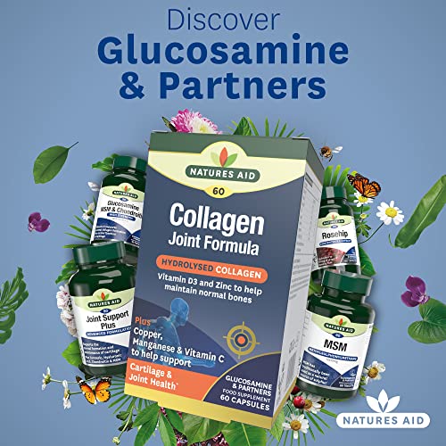 Natures Aid Collagen Joint Support Capsules 60 Count
