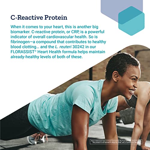 FlorAssist Probiotic for Heart Health, 60 Capsules