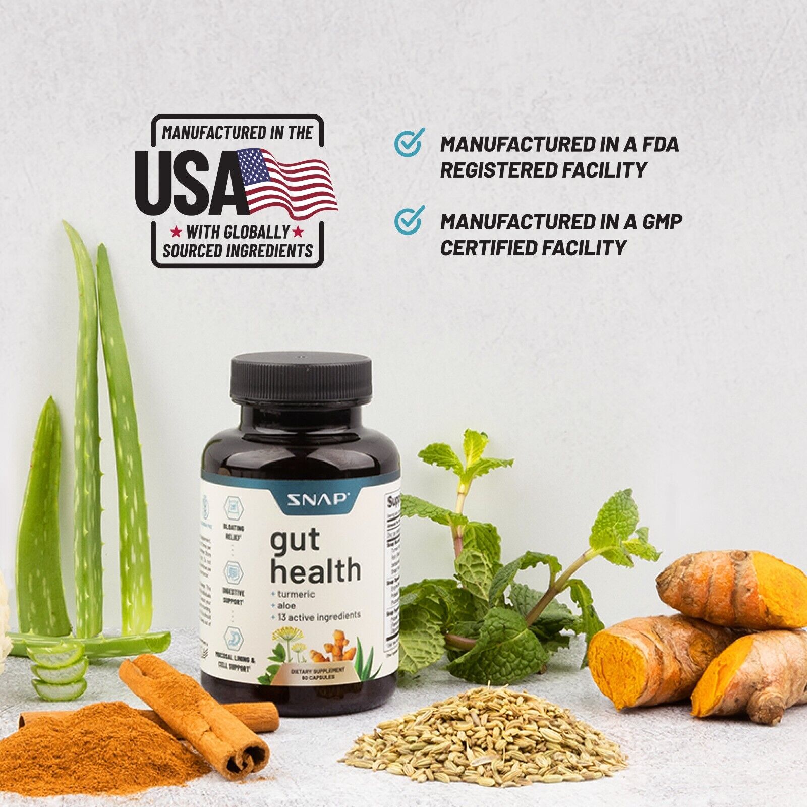 Digestive Enzyme Capsules for Gut Health Relief