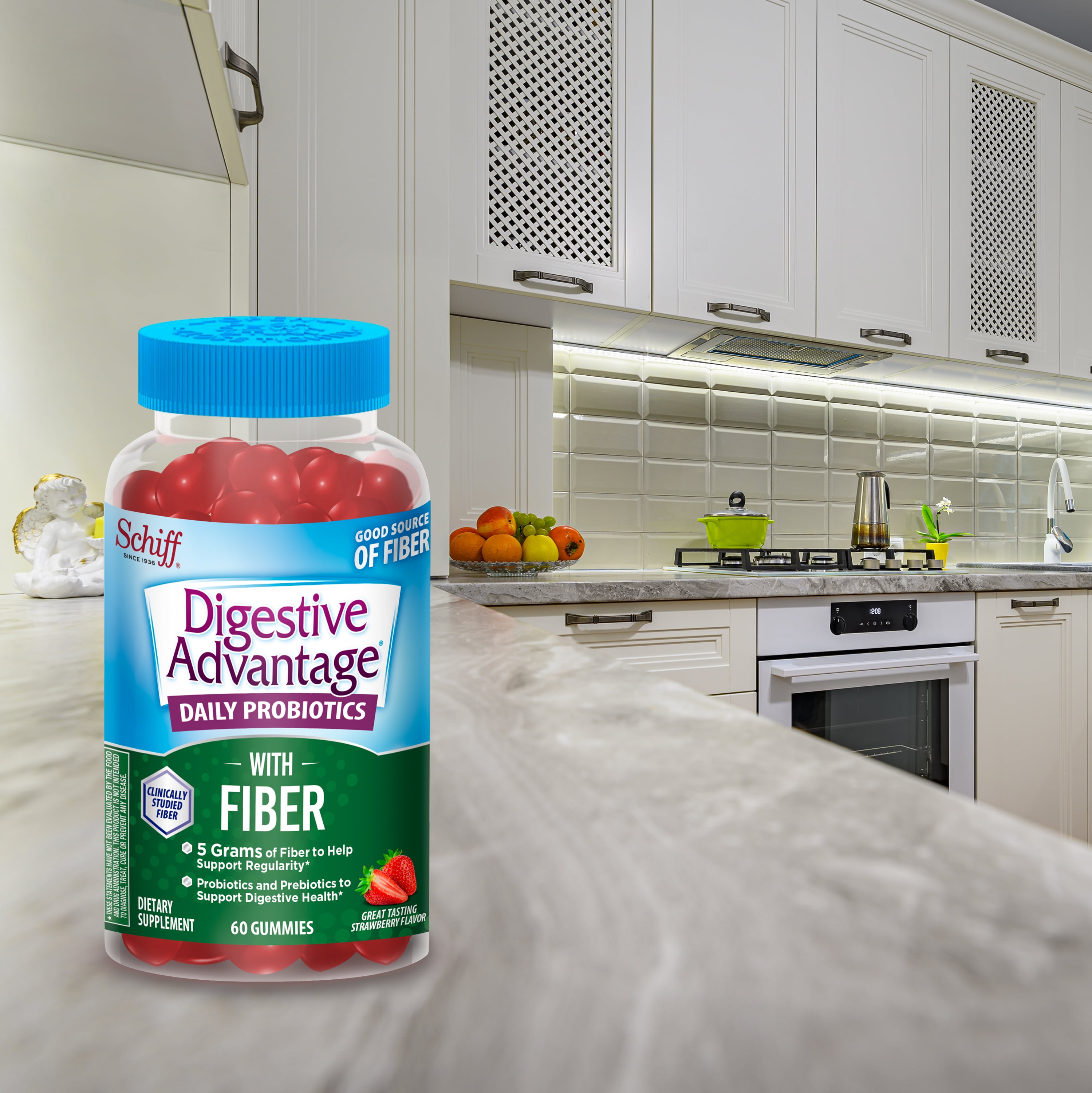 Digestive Advantage Prebiotic Fiber Probiotic Gummies