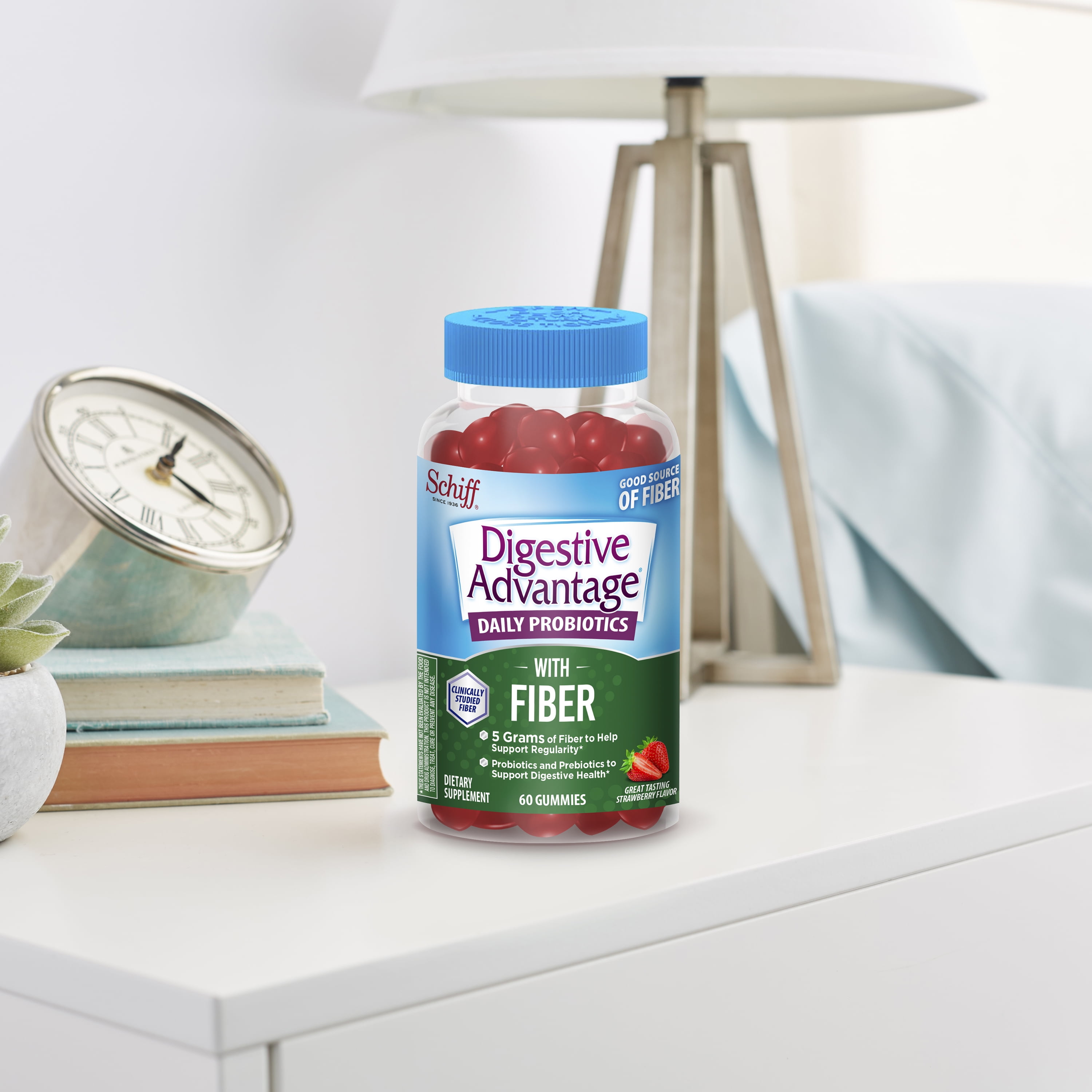Digestive Advantage Prebiotic Fiber Probiotic Gummies