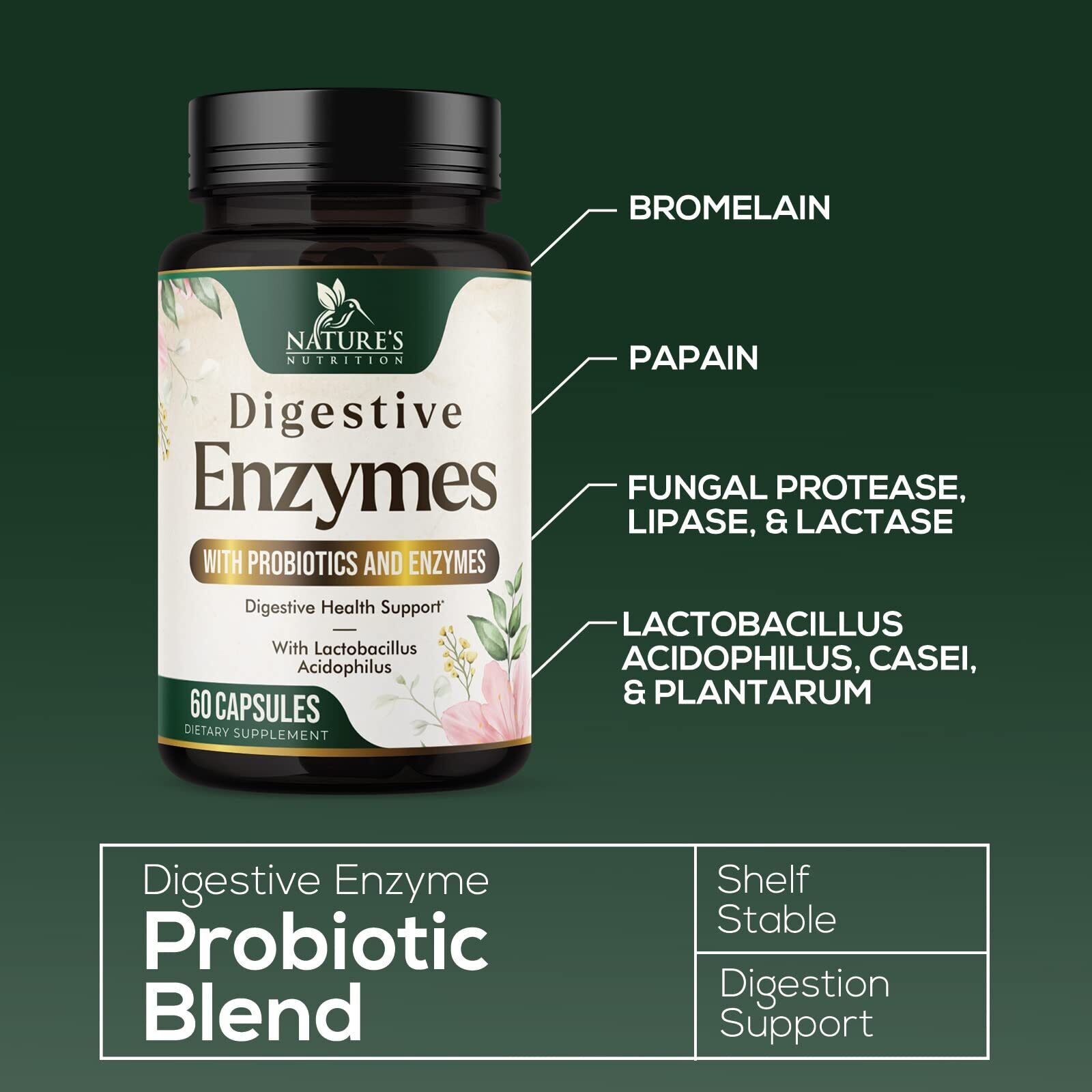 Probiotic Multi Enzymes for Digestive Health
