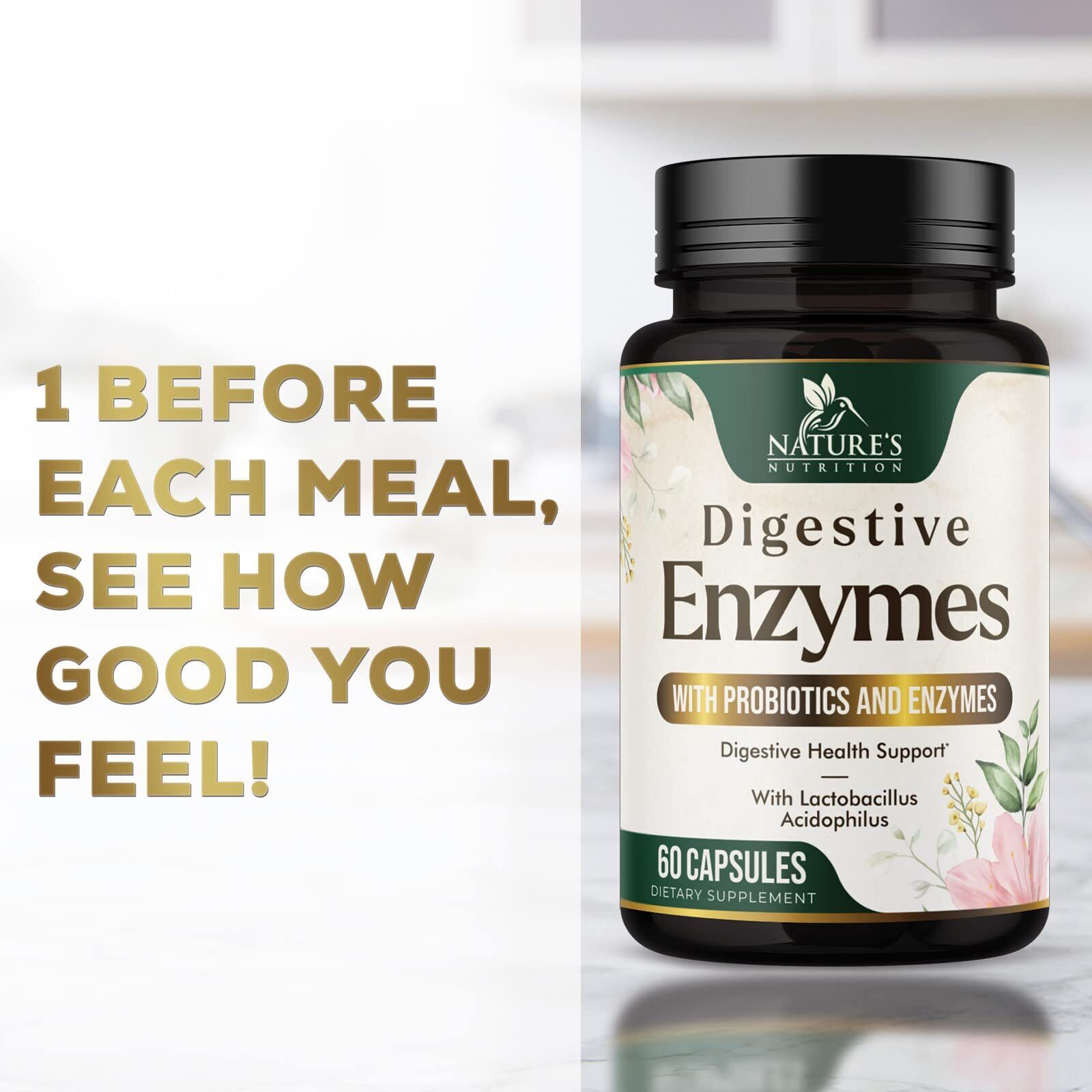 Probiotic Multi Enzymes for Digestive Health