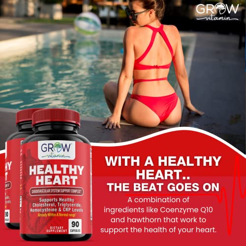 Heart Support Formula with 22 Herbs & Vitamins