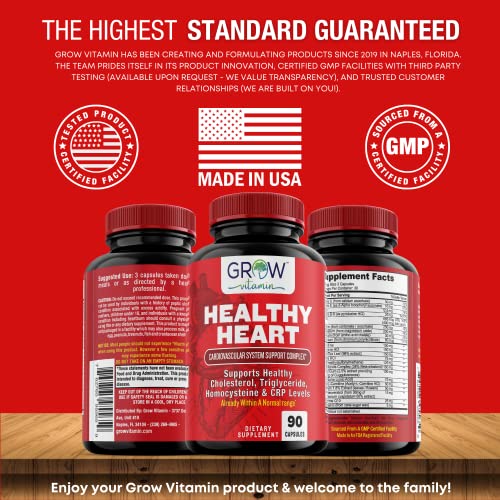 Heart Support Formula with 22 Herbs & Vitamins