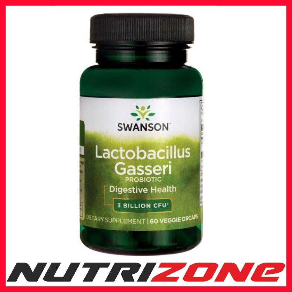 Swanson Lactobacillus Gasseri 3 Billion CFU 60 Vcaps