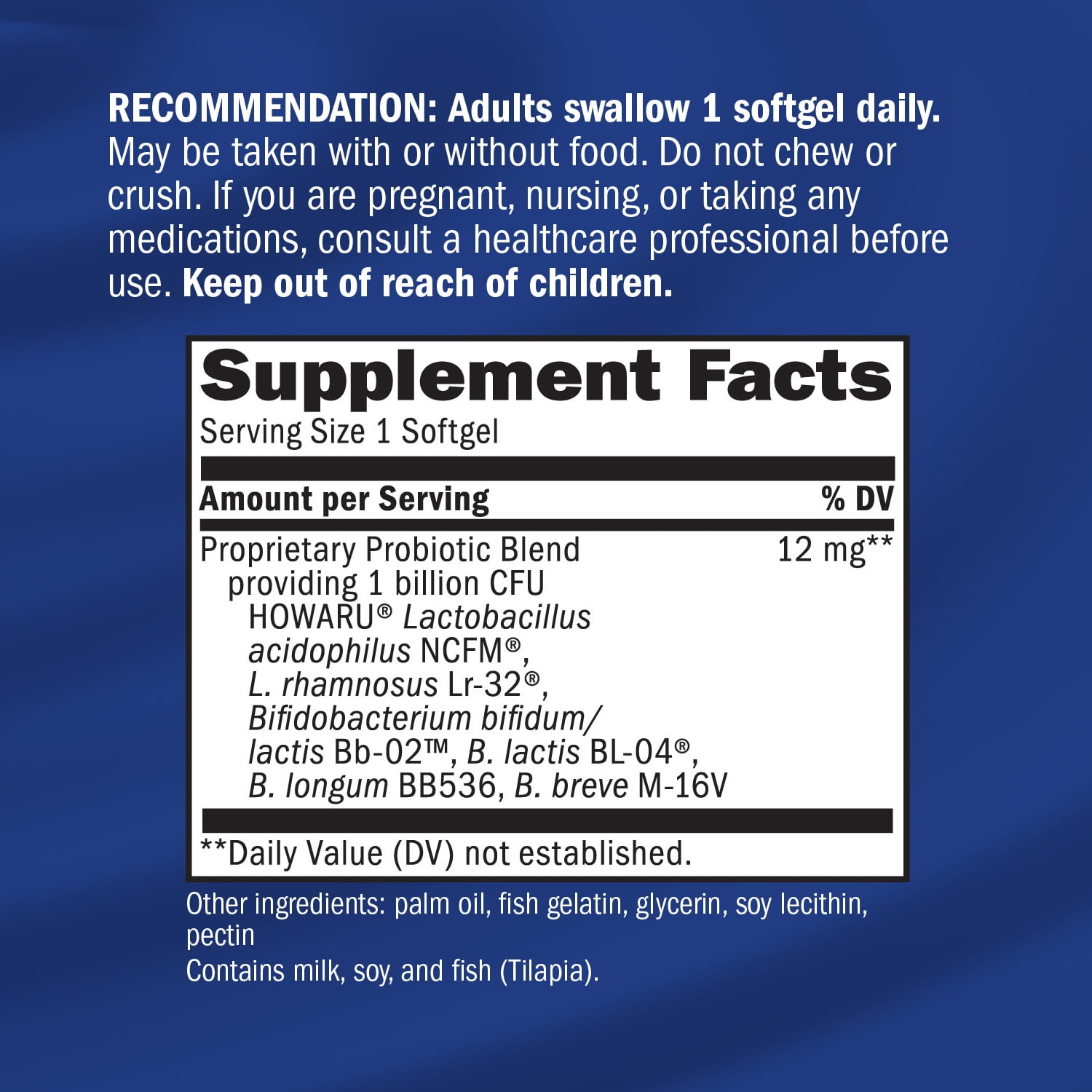 Probiotic Pearls Digestive Health Softgels, 30 Count