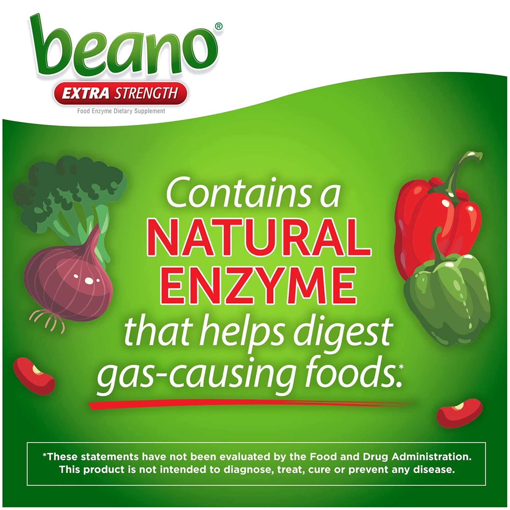 Beano Extra Strength Digestive Enzyme 100 Count
