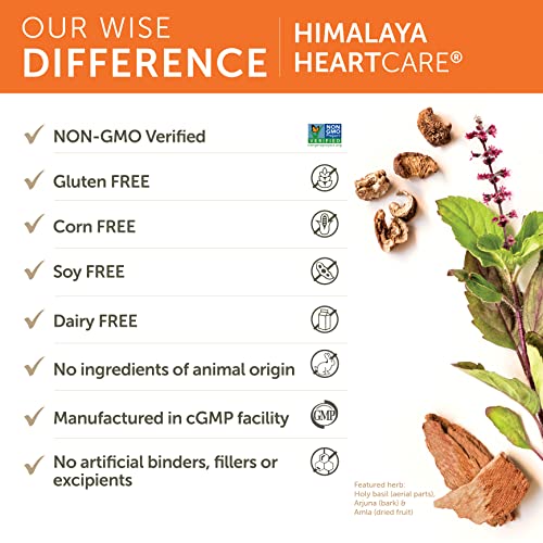 Himalaya HeartCare Herbal Supplement for Heart Support