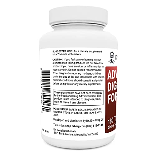 Dr. Berg Advanced Digestive Formula with ACV