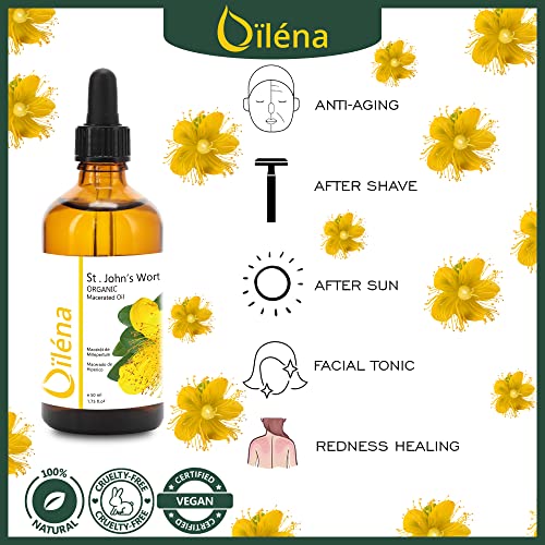 Pure St. John's Wort Oil for Body and Hair