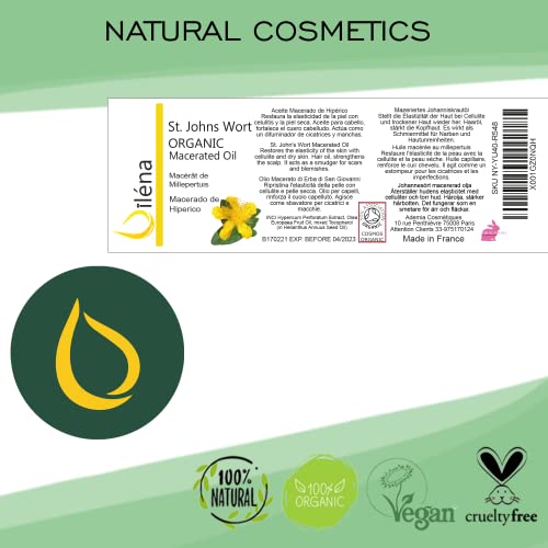 Pure St. John's Wort Oil for Body and Hair