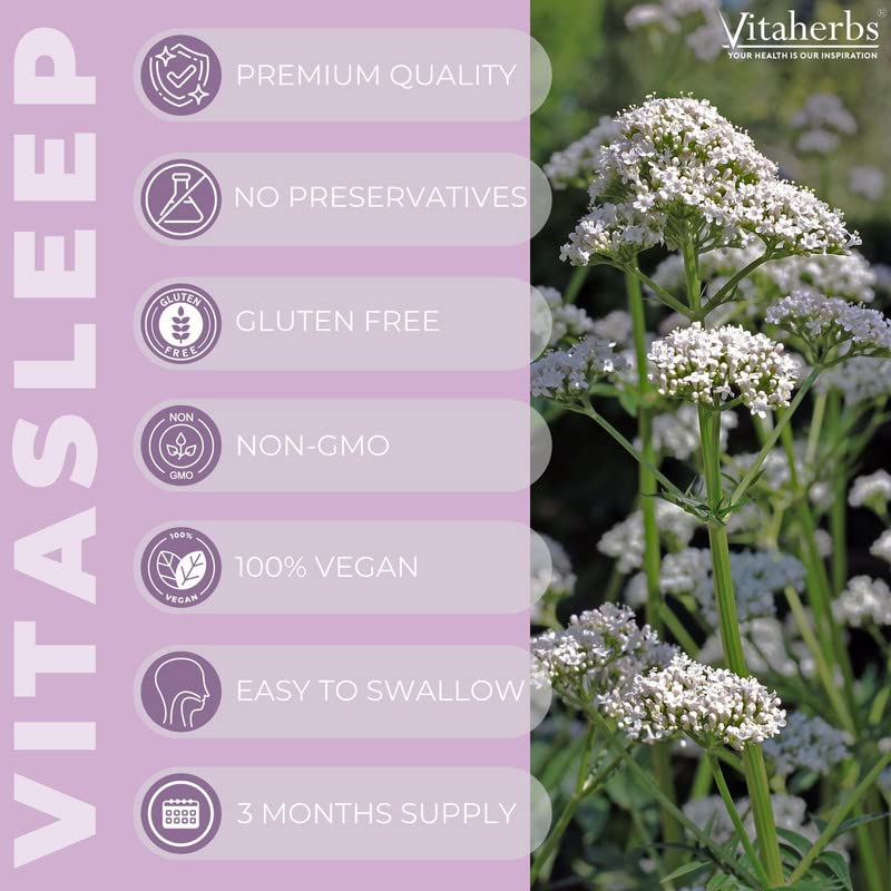 Vitaherbs Valerian Root Extract Tablets 2,000mg