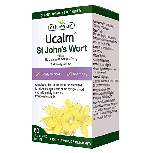 Ucalm St John's Wort for Mood and Anxiety Relief