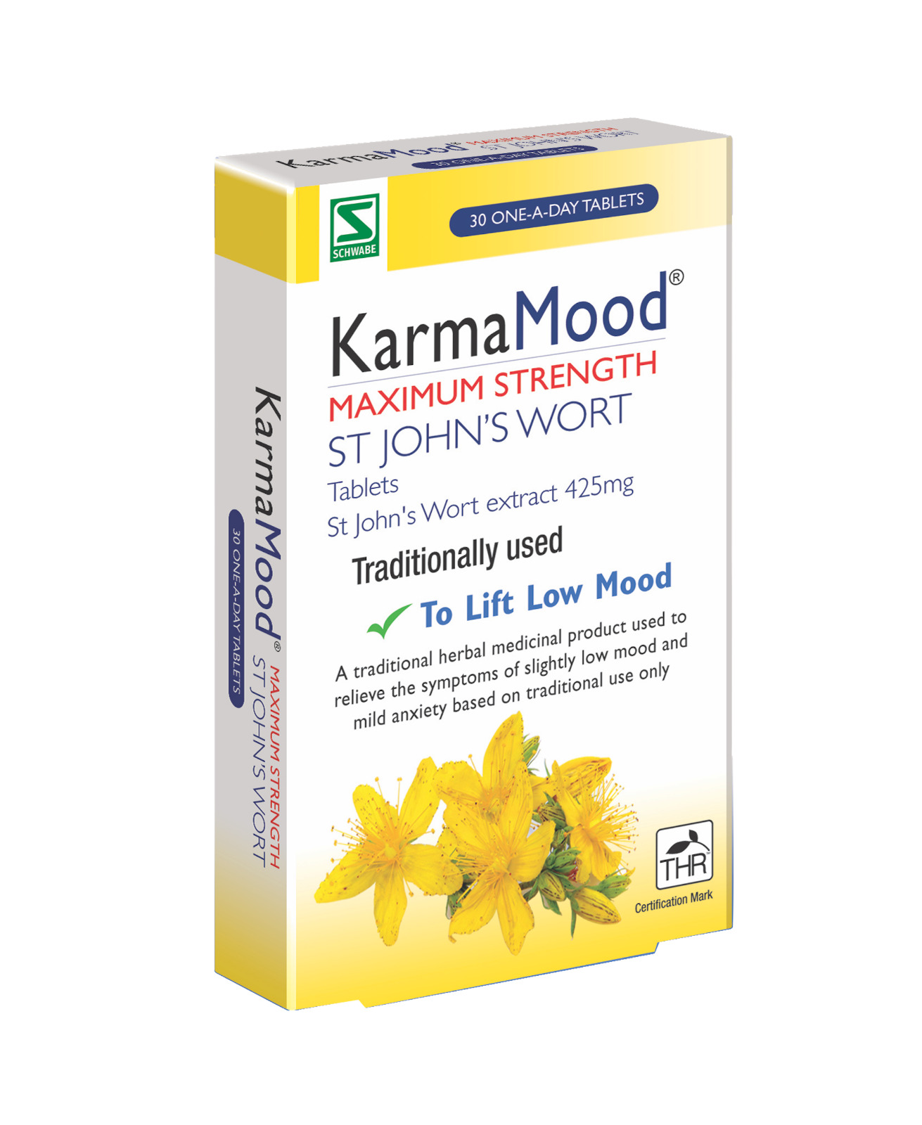 KarmaMood Max Strength St John's Wort Tablets
