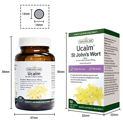 Ucalm St John's Wort for Mood and Anxiety Relief