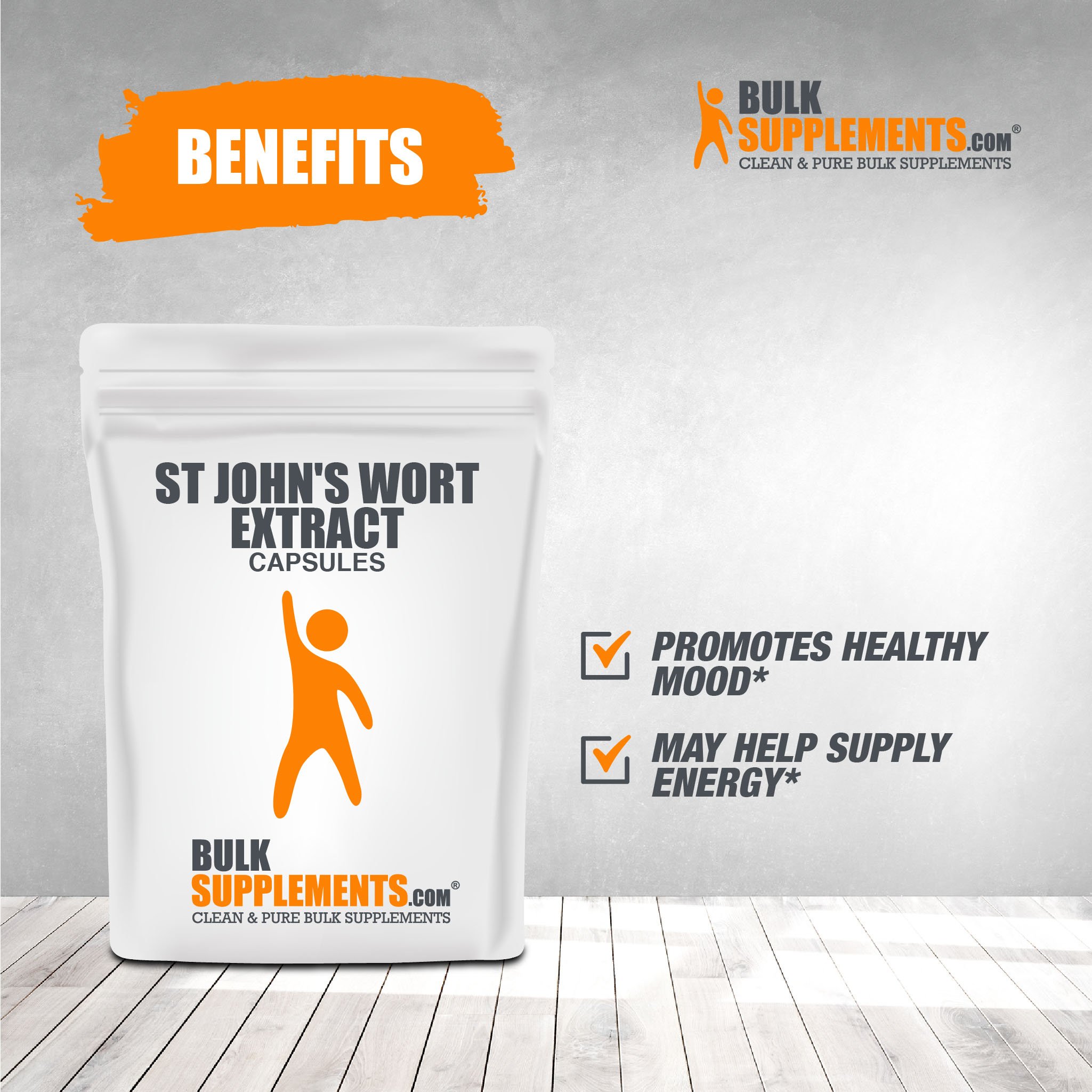 St. John's Wort Mood Boosting Extract - 100 Capsules