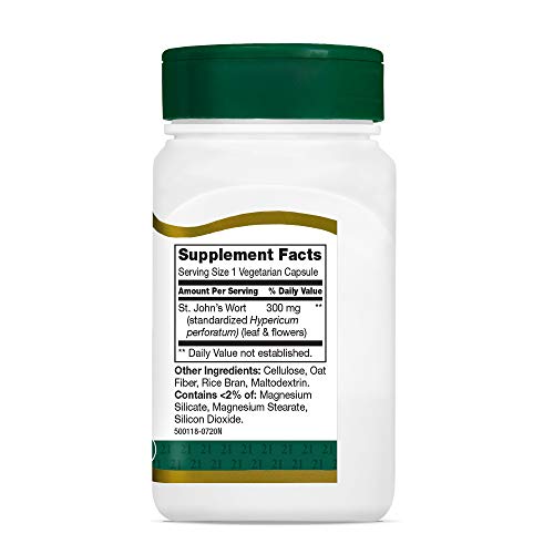St. John's Wort Extract Veg Capsules, 60 Count