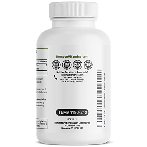 Bronson Valerian Root 1200mg Capsules for Relaxation