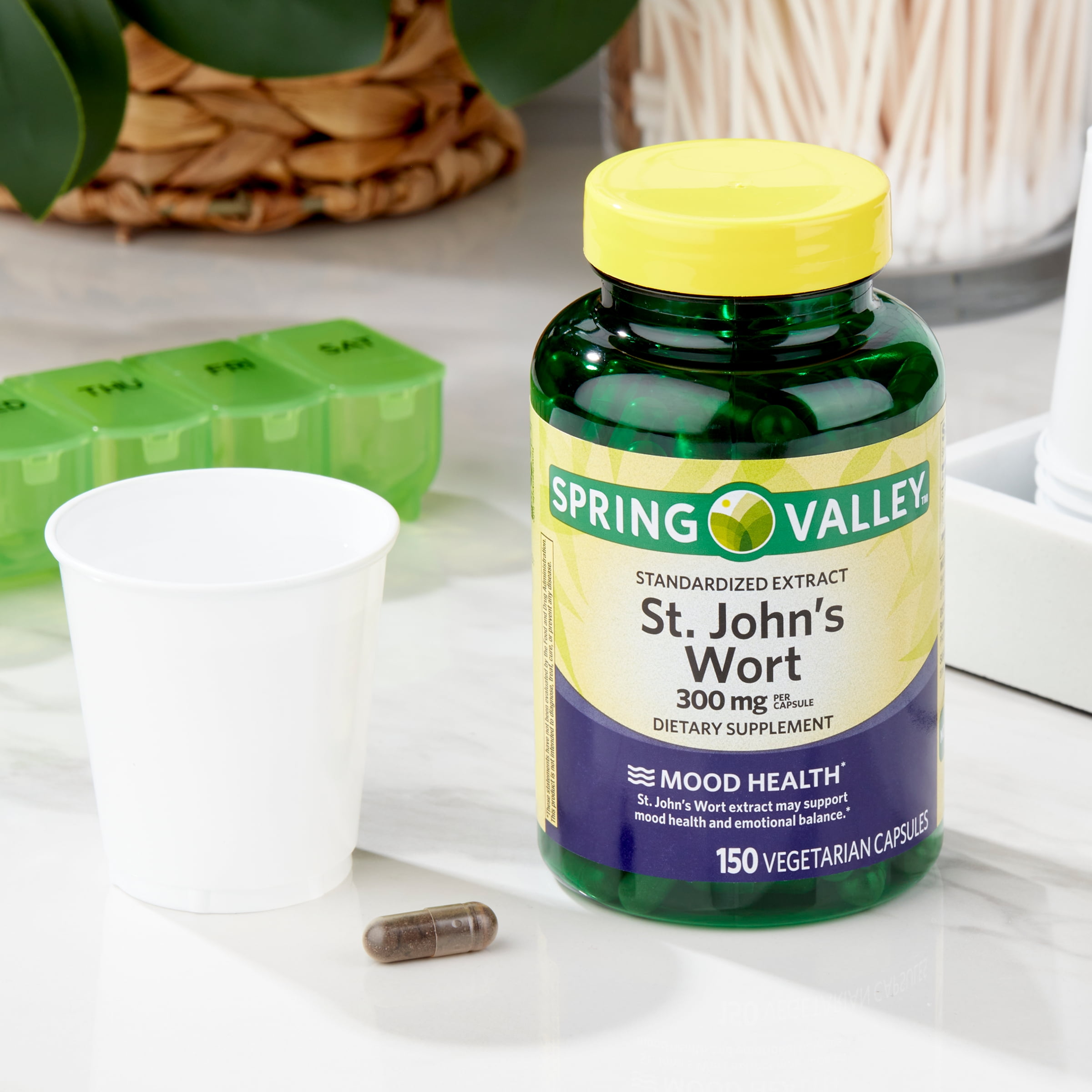 Spring Valley St. John's Wort 300 mg Capsules