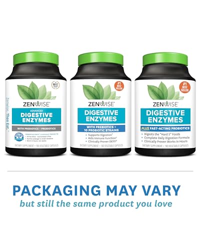 Zenwise Digestive Enzymes with Probiotics, 180 Count
