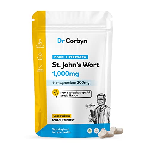 Dr Corbyn Double Strength St. John's Wort 1,000mg