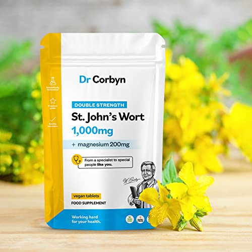 Dr Corbyn Double Strength St. John's Wort 1,000mg