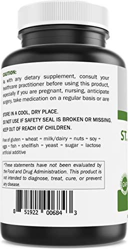 Brieofood St. John's Wort 600 mg - 180 Capsules