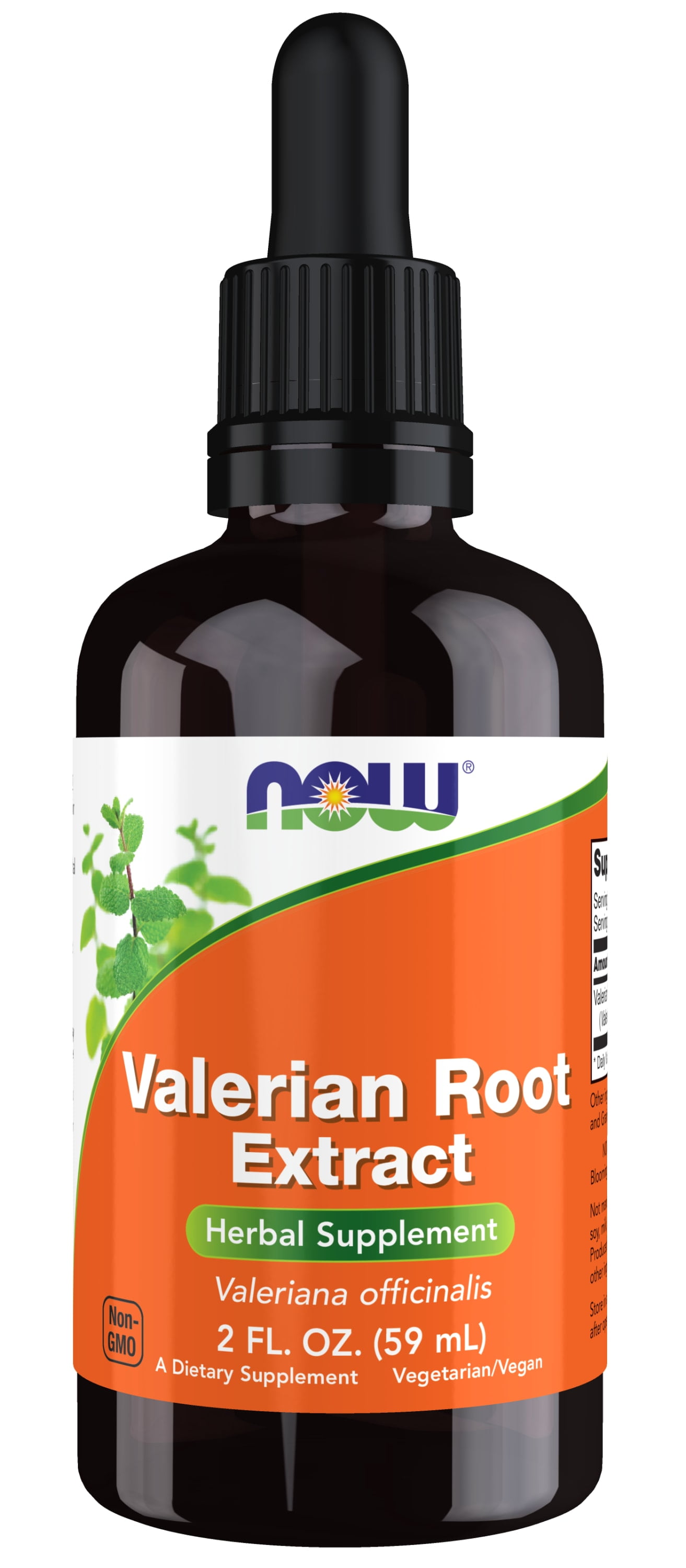 NOW Valerian Root Extract Liquid, 2-Ounce