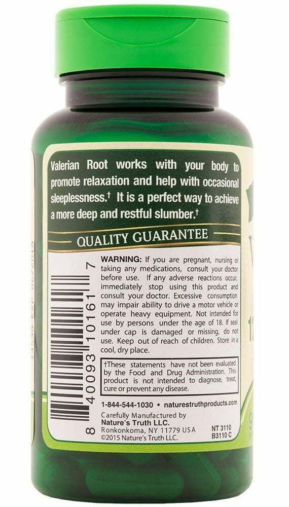 Valerian Root Capsules 2400mg, 90 Count