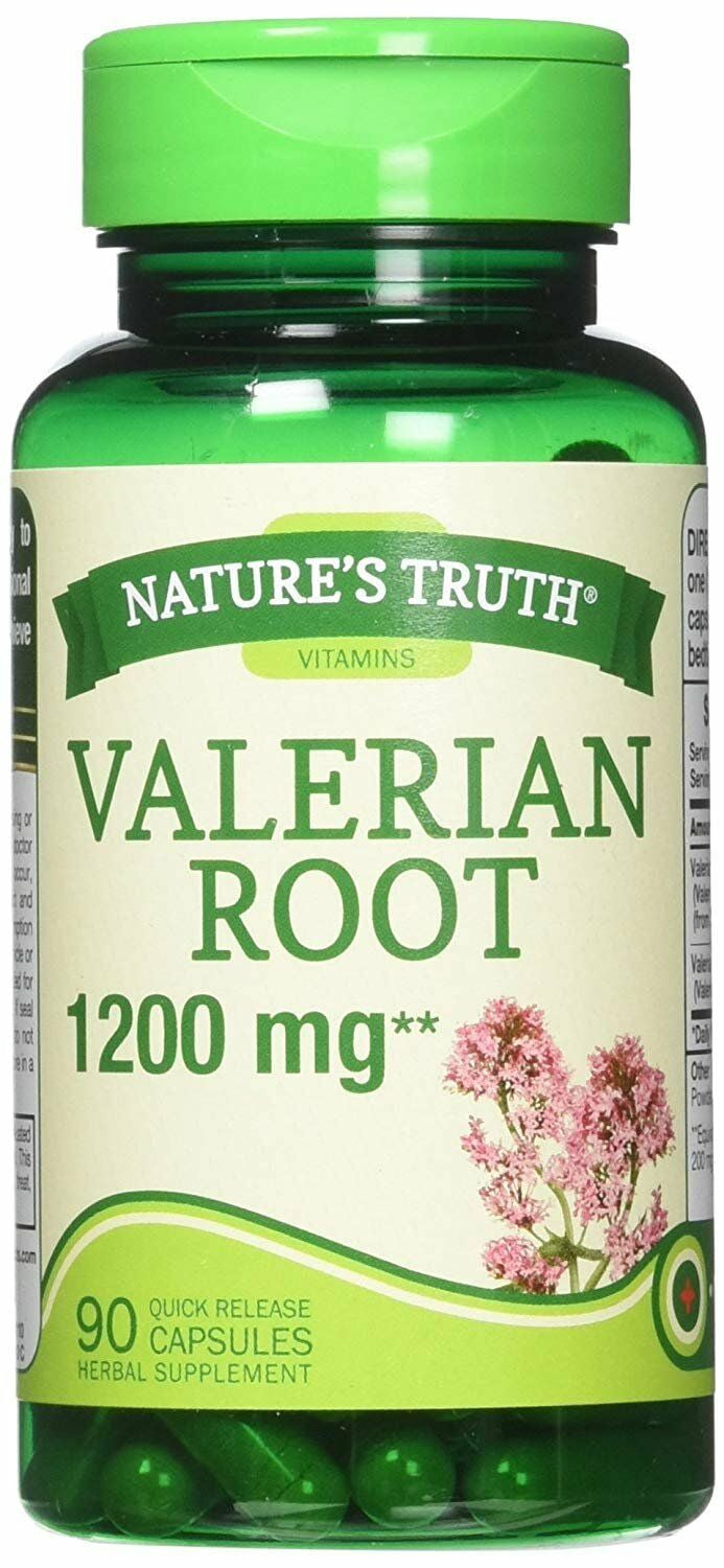 Valerian Root Capsules 2400mg, 90 Count