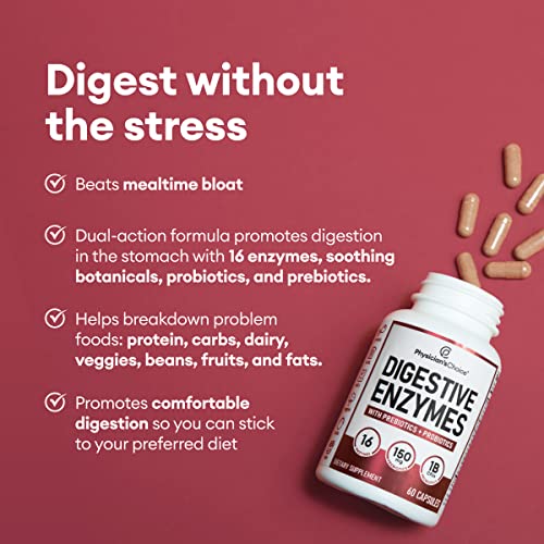 Physician's CHOICE Digestive Enzymes with Probiotics
