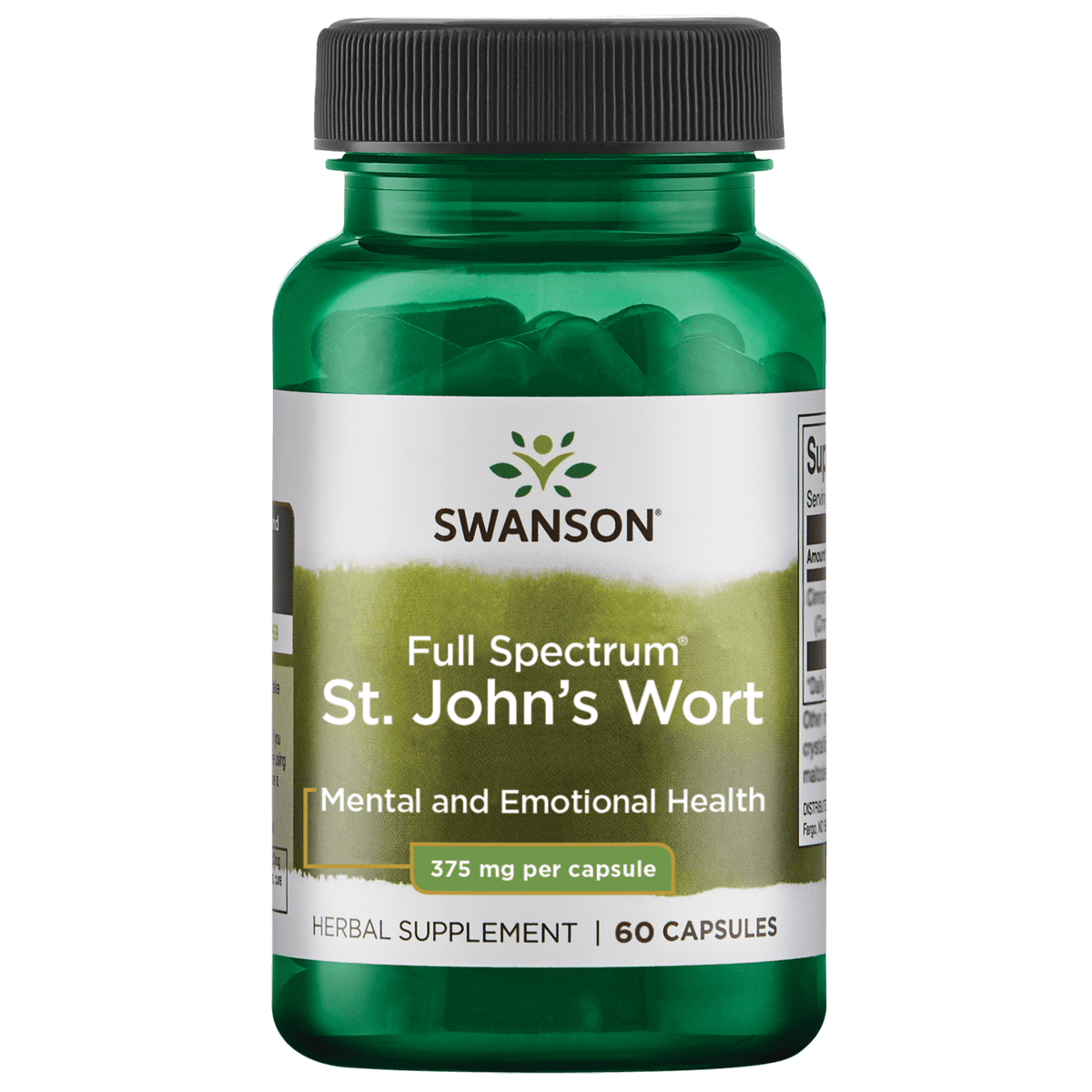 Swanson St. John's Wort 375 mg - 60 Caps