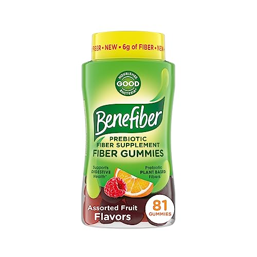 Benefiber Prebiotic Fiber Gummies for Digestive Health