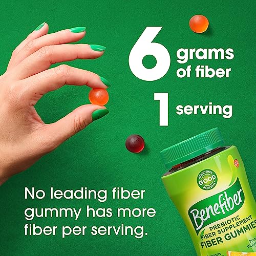 Benefiber Prebiotic Fiber Gummies for Digestive Health