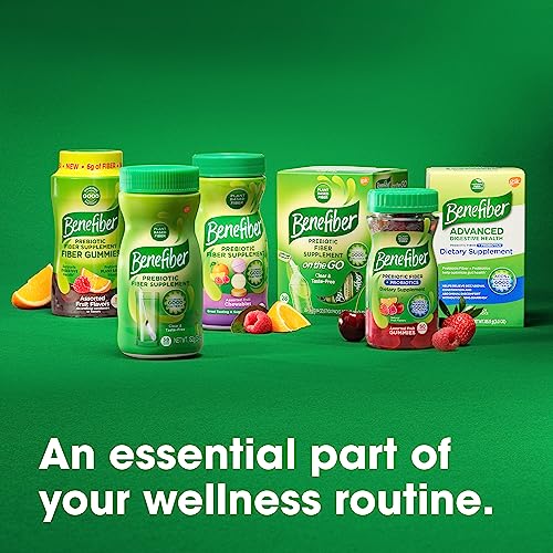 Benefiber Prebiotic Fiber Gummies for Digestive Health