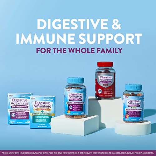 Digestive Advantage Bowel Support Probiotic - 96 Capsules