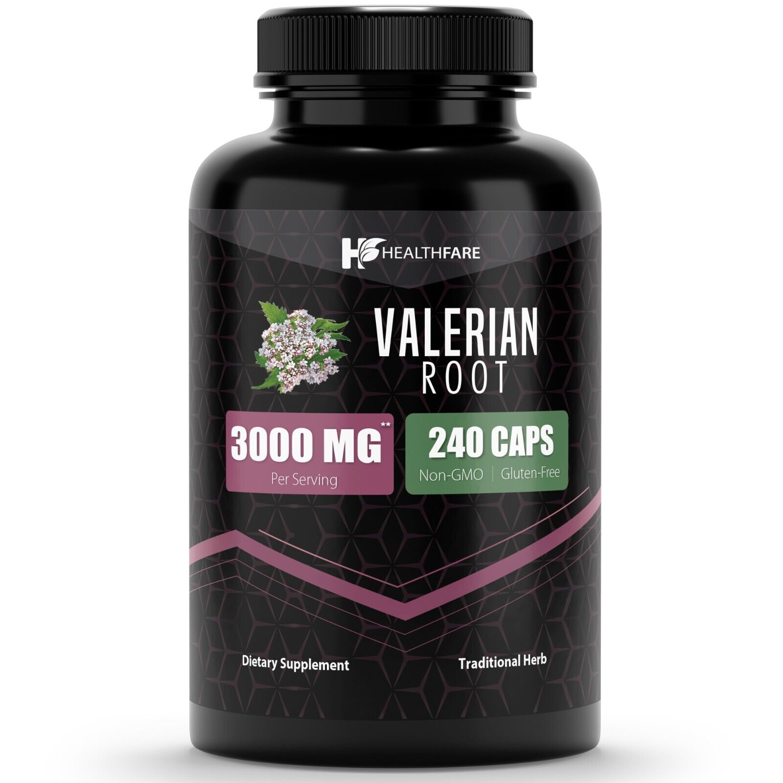 High-Potency Valerian Root Capsules for Sleep