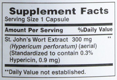 Nature's Bounty St. John's Wort 300 mg, 100 Count