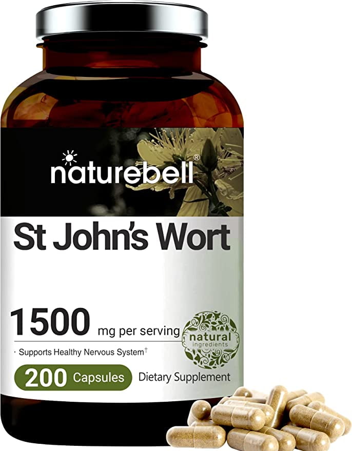 St. John's Wort Complex 1500mg, 200 Capsules