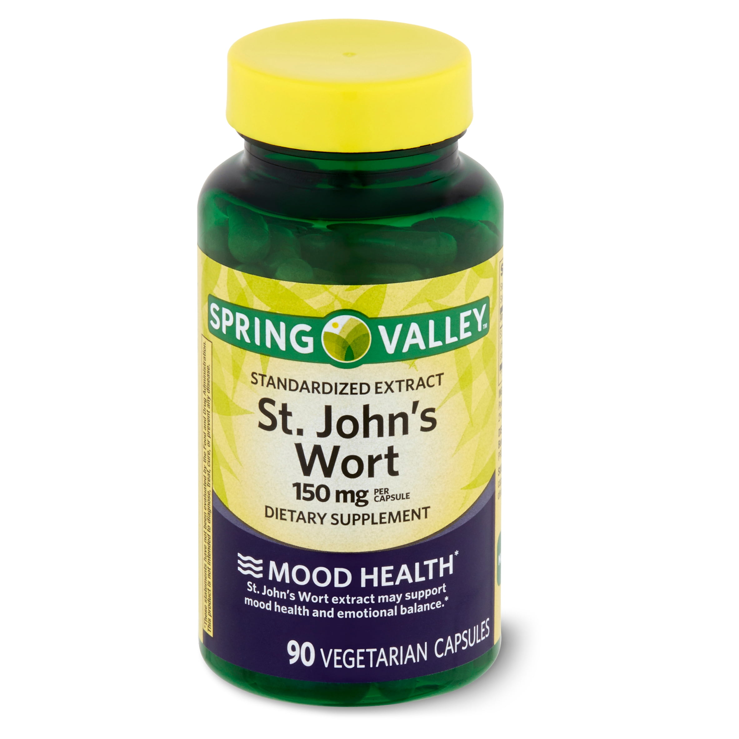 St. John's Wort Mood Support Capsules, 150 mg