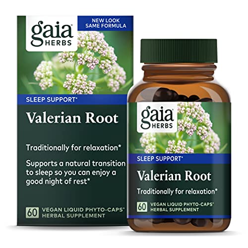 Gaia Herbs Valerian Root for Natural Sleep Aid