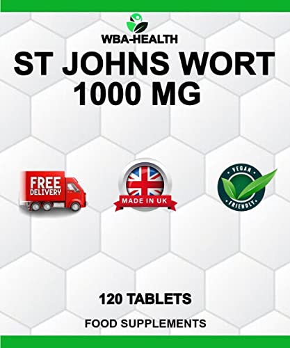 St John's Wort 1000mg 120 Tablets