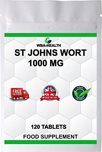 St John's Wort 1000mg 120 Tablets