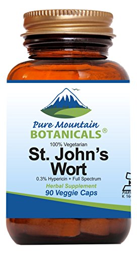 St. John's Wort Capsules - Organic Formula 450mg
