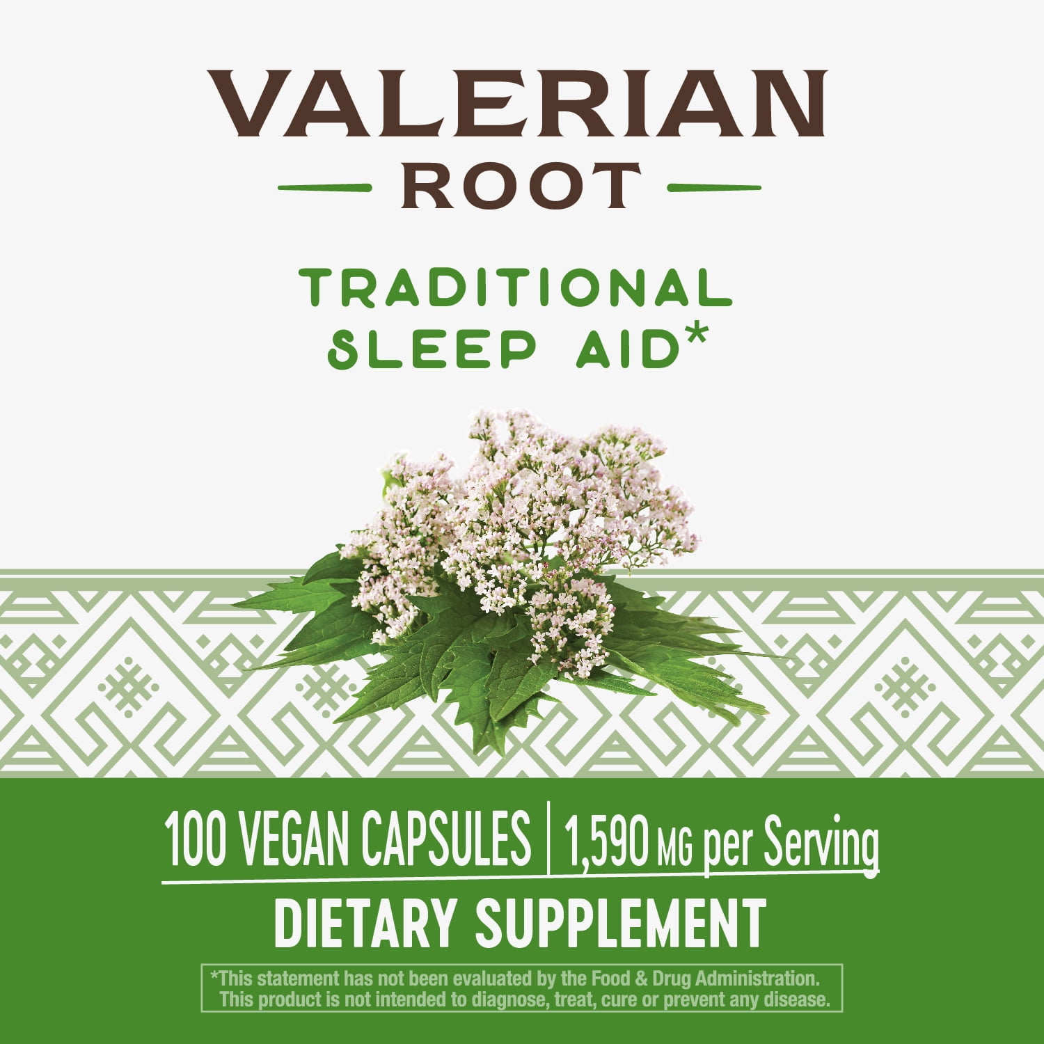 Nature's Way Valerian Root Sleep Aid 100 Count