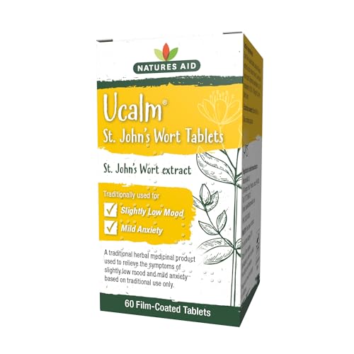 Ucalm 300mg St John's Wort - 60 Tablets