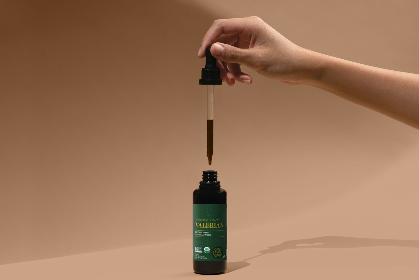 Organic Valerian Root Extract for Sleep Support