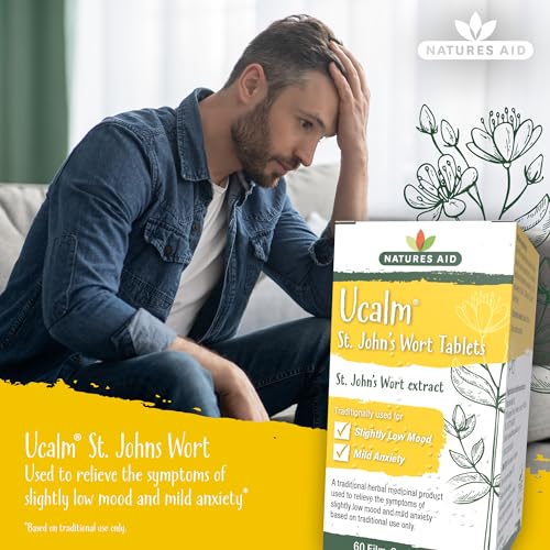 Ucalm 300mg St John's Wort - 60 Tablets